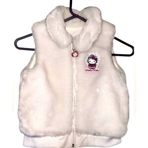 Hello Kitty Winter Vest sz 6-7